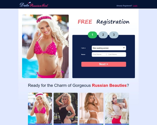 Date Russian Girl Logo